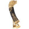 IMPERIAL RUSSIAN GILT SILVER DIAMOND CIGAR CUTTER PIC-2