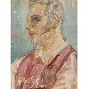 RUSSIAN MALE PORTRAIT PAINTING BY BORIS ANISFELD PIC-1