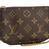 ORIGINAL LOUIS VUITTON LEATHER POCHETTE SOIR BAG IOB PIC-0