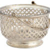 WEBSTER CO. STERLING SILVER BASKET CANDLE HOLDER PIC-2