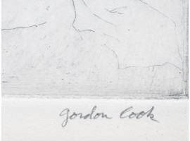 MID CENTURY AMERICAN NUDE PRINT BY GORDON COOK