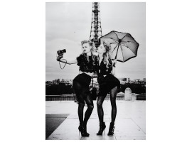 LARGE MAGAZINE PHOTO PRINT BY ELLEN VON UNWERTH