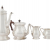 C J VANDER LTD ENGLISH SILVER TEA AND COFFEE SET PIC-1