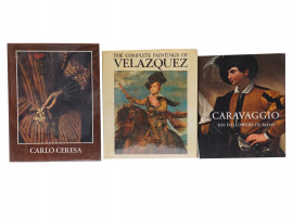 COLLECTION OF ART BOOKS W REPRODUCTION PAINTINGS