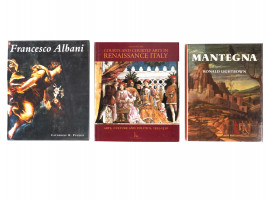 GROUP OF ITALIAN ART BOOKS REPRODUCTION PAINTINGS