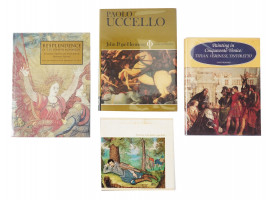 COLLECTION OF PAINTINGS AND TAPESTRIES ART BOOKS