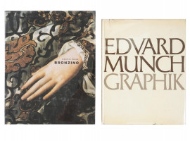 VINTAGE ART BOOKS BRONZINO AND MUNCH ALBUMS