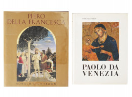 COLLECTION OF VINTAGE BOOKS ABOUT ITALIAN ART