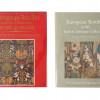 COLLECTION OF BOOKS ABOUT EUROPEAN TEXTILES PIC-0