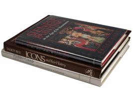 COLLECTION OF PAINTINGS ICONS ART CATALOGUE BOOKS