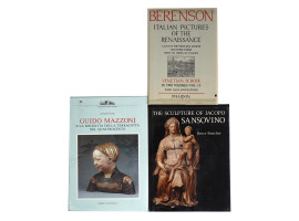 ITALIAN RENAISSANCE SCULPTURE AND PAINTING BOOKS