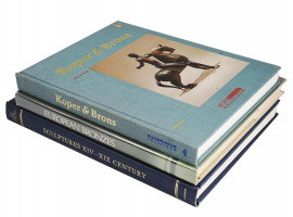 COLLECTION OF SCULPTURES AND PAINTINGS ART BOOKS