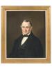 ANTIQUE 19 C OIL PORTRAIT OF JAMES TALLMADGE JR. PIC-0