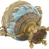 JAPANESE GILT BRONZE CLOISONNE ENAMEL CENTERPIECE PIC-4