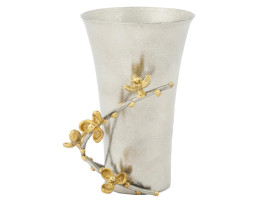 MICHAEL ARAM NICKELPLATE STEEL CHERRY BLOSSOM CUP