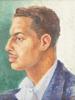 MALE PORTRAIT OIL PAINTING BY JAMES AMOS PORTER PIC-1