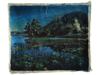 NIGHT LANDSCAPE OIL PAINTING AFTER CLAUDE MONET PIC-0