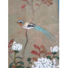 ANTIQUE CHINESE BIRD MIXED MEDIA PAINTINGS SIGNED PIC-2