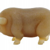 RUSSIAN CARVED AGATE FIGURINE OF A PIG PIC-1