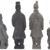 VINTAGE CHINESE TERRACOTTA ARMY SOLDIER FIGURINES PIC-2