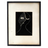 VINTAGE ABSTRACT MIXED MEDIA DRAWINGS IN FRAMES PIC-1