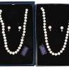 GENUINE WATER PEARL STERLING SILVER JEWELRY SETS PIC-0