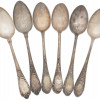 SOVIET NICKEL SILVER AND ONEIDA COMMUNITY SPOONS PIC-3