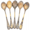 SOVIET NICKEL SILVER AND ONEIDA COMMUNITY SPOONS PIC-6