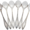 SET OF VINTAGE RUSSIAN USSR SILVER PLATE TEA SPOONS PIC-1