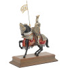 MOUNTED MEDIEVAL KNIGHT ON HORSE FIGURE BY MARTO PIC-0