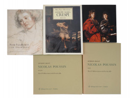 RUBENS CRESPI POUSSIN CATALOGUES AND ART BOOKS