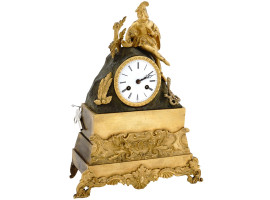 ANTIQUE FRENCH JAPY FRERES ORMOLU TABLE CLOCK