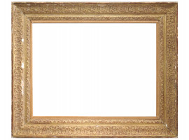 ANTIQUE CONTINENTAL ORNAMENTAL GILT WOODEN FRAME