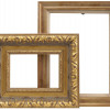 ORNATE AND PLEIN AIR GILT WOODEN PICTURE FRAMES PIC-0