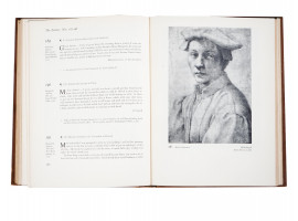 REMBRANDT AND MICHELANGELO ART BOOKS AND ALBUMS