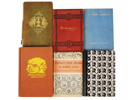 ANTIQUE ILLUSTRATED NOVELS BOOKS WITH BOOKPLATES