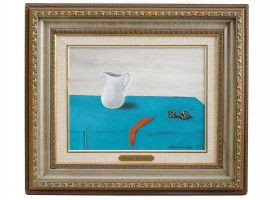 SURREALISTIC OIL PAINTING BY GERTRUDE ABERCROMBIE