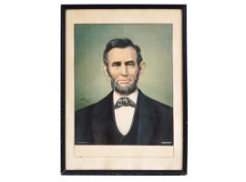 LINCOLN PRINT FROM THE ORIGINAL CANVAS BY CONANT