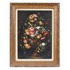 J. LONDON SIGNED FLORAL STILL LIFE OIL PAINTING PIC-0