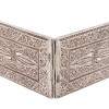 IMPERIAL RUSSIAN SILVER FILIGREE CIGARETTE CASE PIC-2