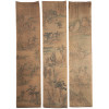 18TH CENTURY SCROLL PAINTING FROM AN ORIGINAL 15TH CENTURY PIECE - 1 PIC-0