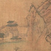 18TH CENTURY SCROLL PAINTING FROM AN ORIGINAL 15TH CENTURY PIECE - 2 PIC-2