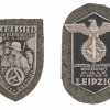 WWII NAZI GERMAN MILITARY PIN SHIELDS PIC-0