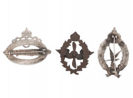 WWI GERMAN IMPERIAL PILOT BADGES