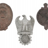 WWI STORMTROOPER AND WWII NAZI GERMAN BADGES PIC-0