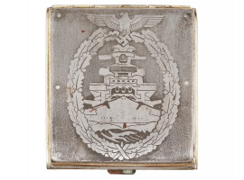 WWII NAZI GERMAN KRIEGSMARINE CIGARETTE CASE