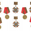 WWII SOVIET RUSSIAN MARSHAL GEORGY ZHUKOV MEDALS PIC-0