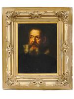 ANTIQUE PAINTING OF GALILEO AFTER SUSTERMANS