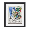 FRENCH HAND COLORED LITHOGRAPH BY MARC CHAGALL PIC-0