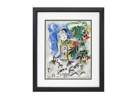 FRENCH HAND COLORED LITHOGRAPH BY MARC CHAGALL